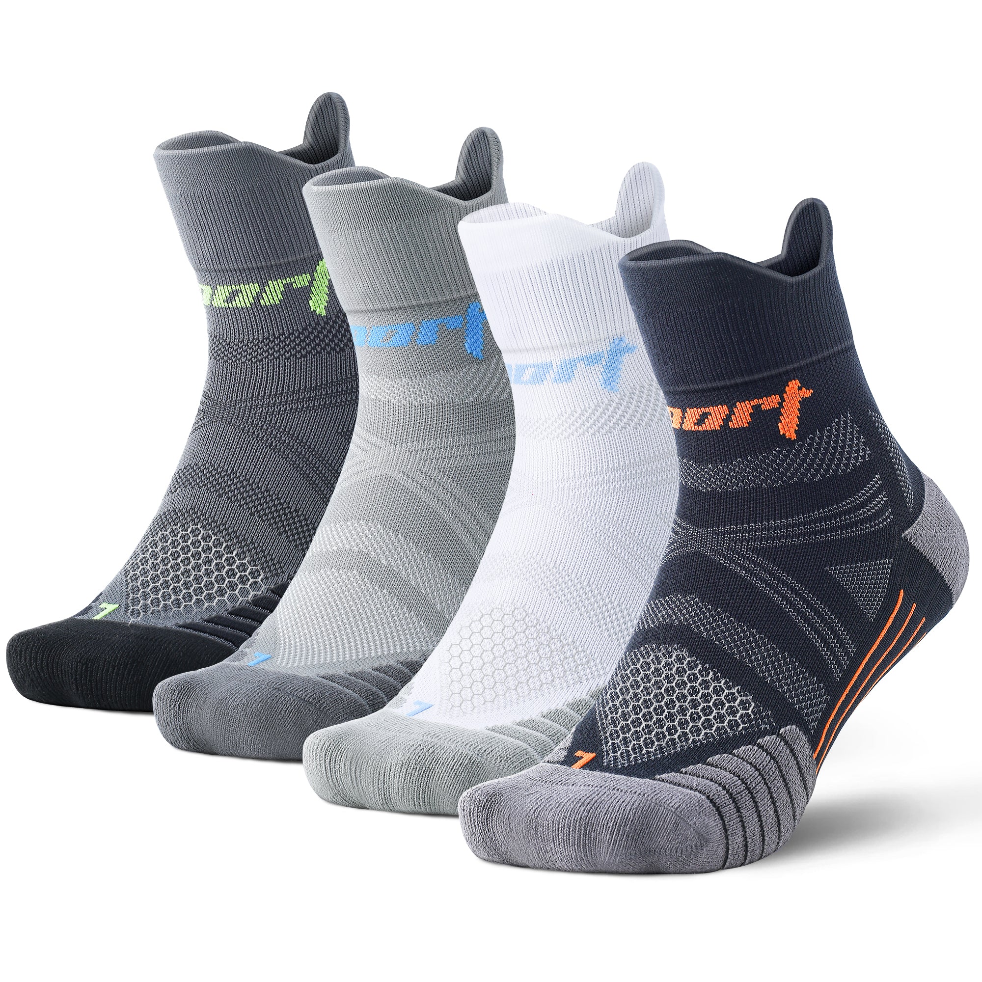MQAMEX Elite Ultra Light Running Socks-Half Calf Sock