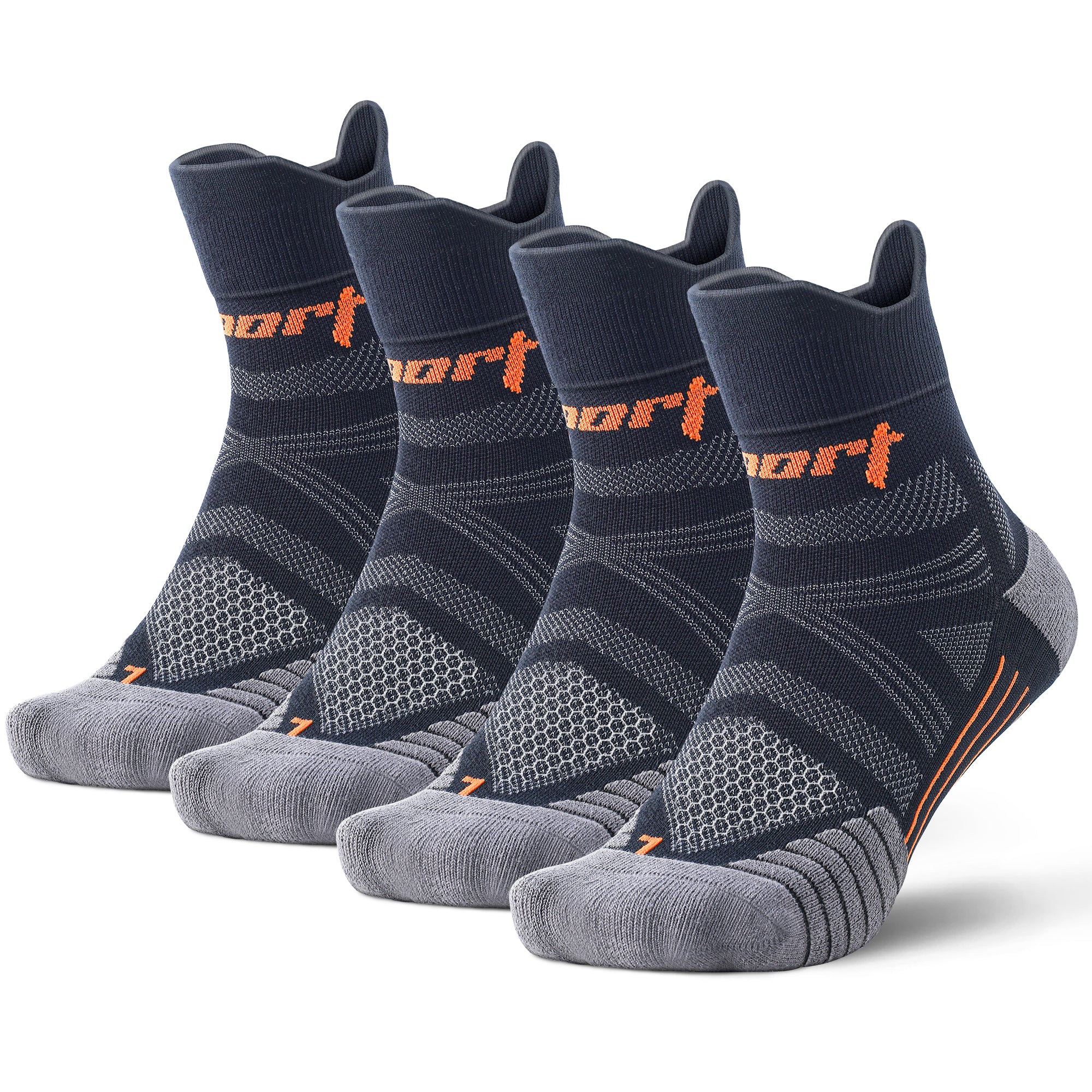 MQAMEX Elite Ultra Light Running Socks-Half Calf Sock