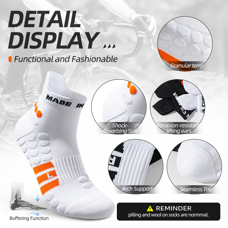 MQAMEX Elite Ultra Light Running Socks-Half Calf Sock