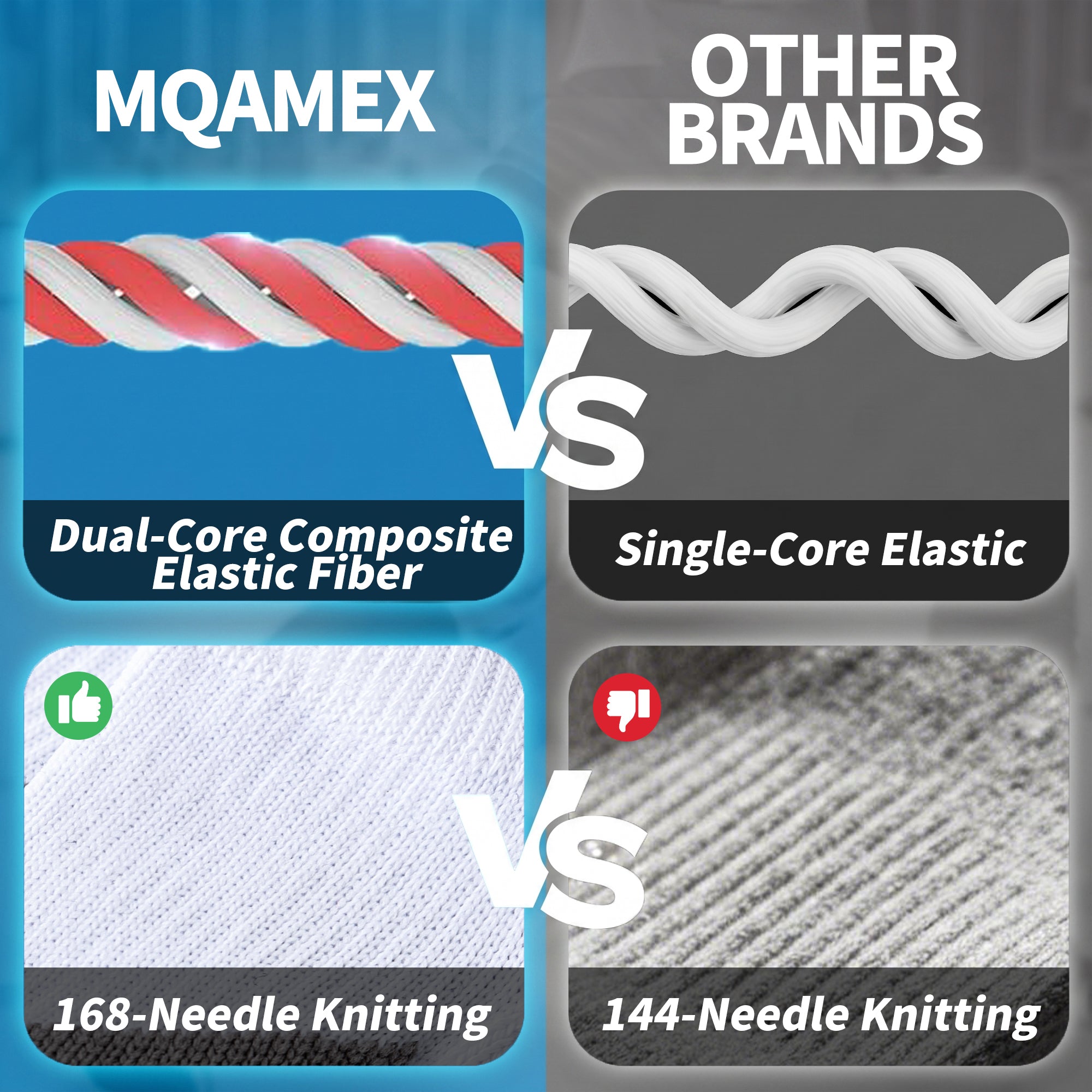 MQAMEX Elite Ultra Light Running Socks-Ankle socks