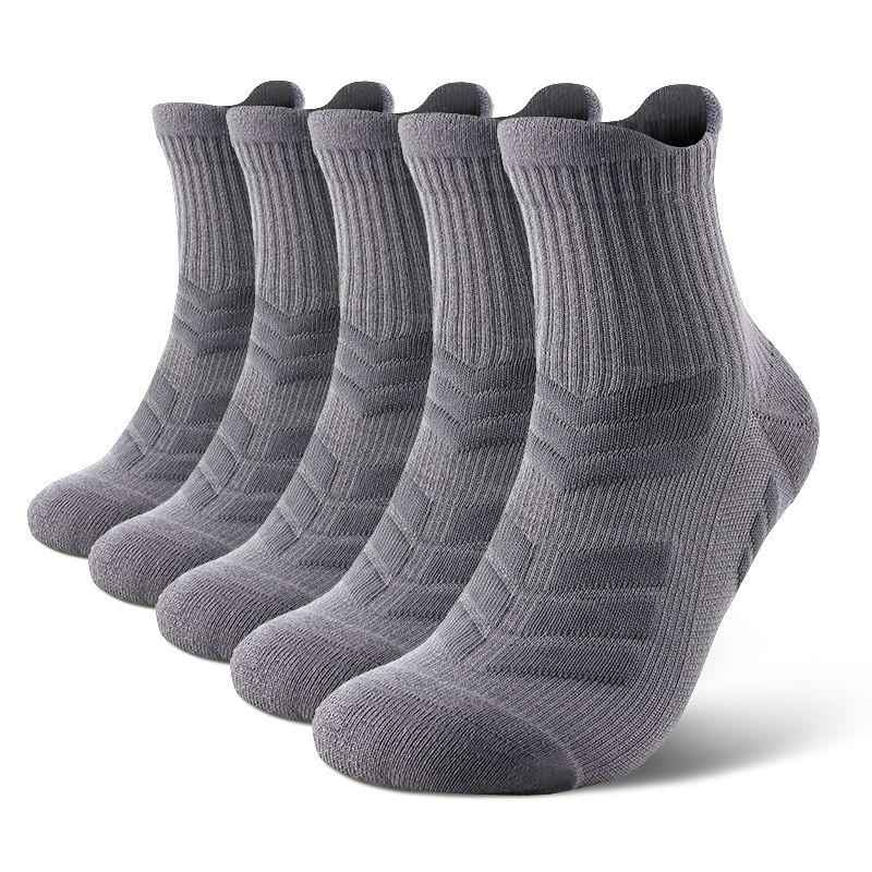 MQAMEX Elite Ultra Light Tennis + Pickleball Socks-Mini Crew Socks
