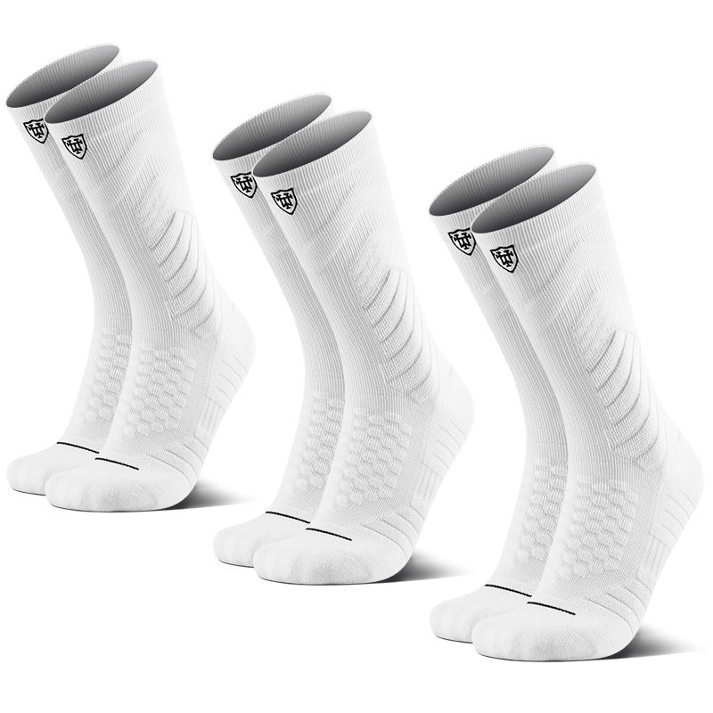 MQAMEX Ultra Light Compression Socks-Crew Socks