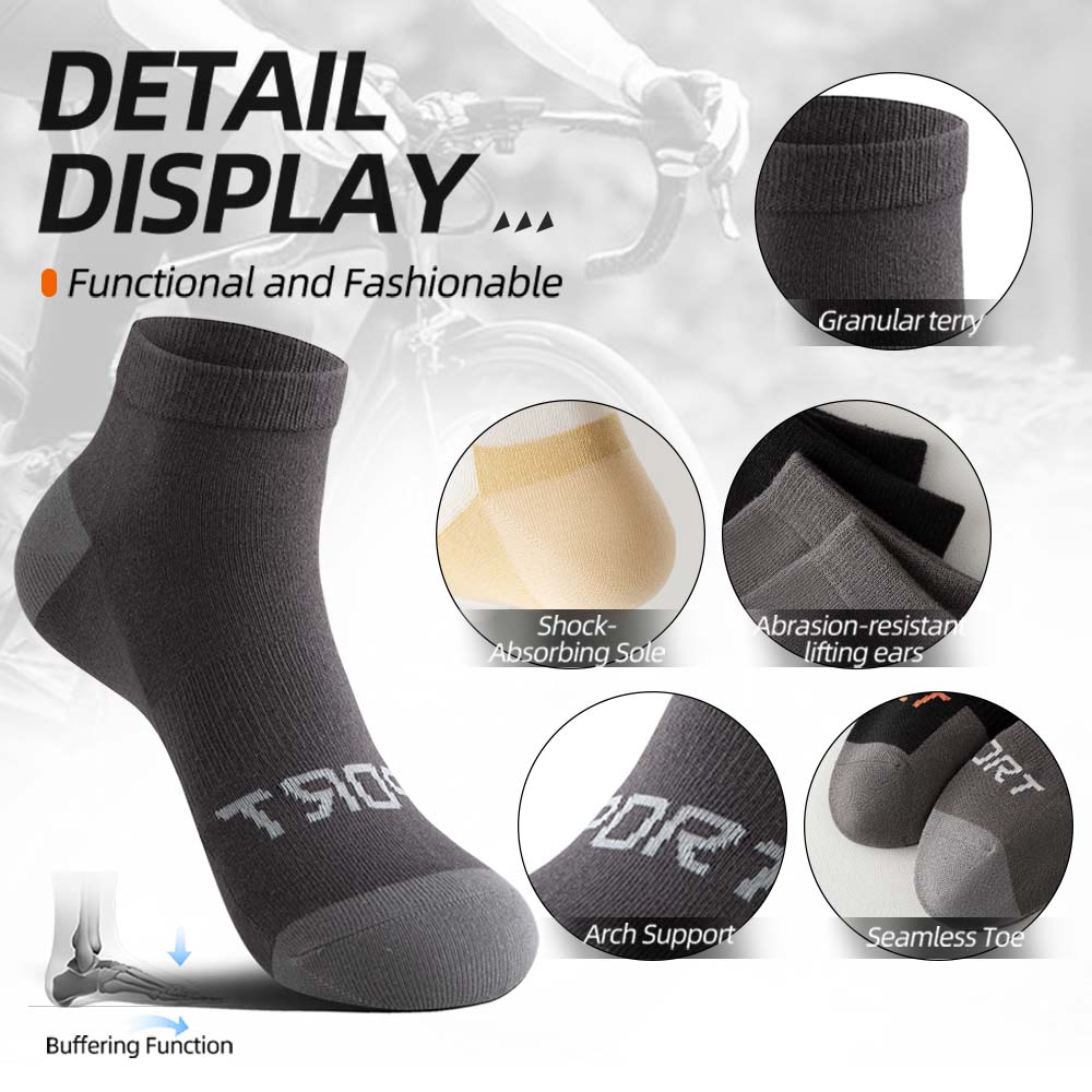 MQAMEX Elite Ultra Light Running Socks-Ankle socks