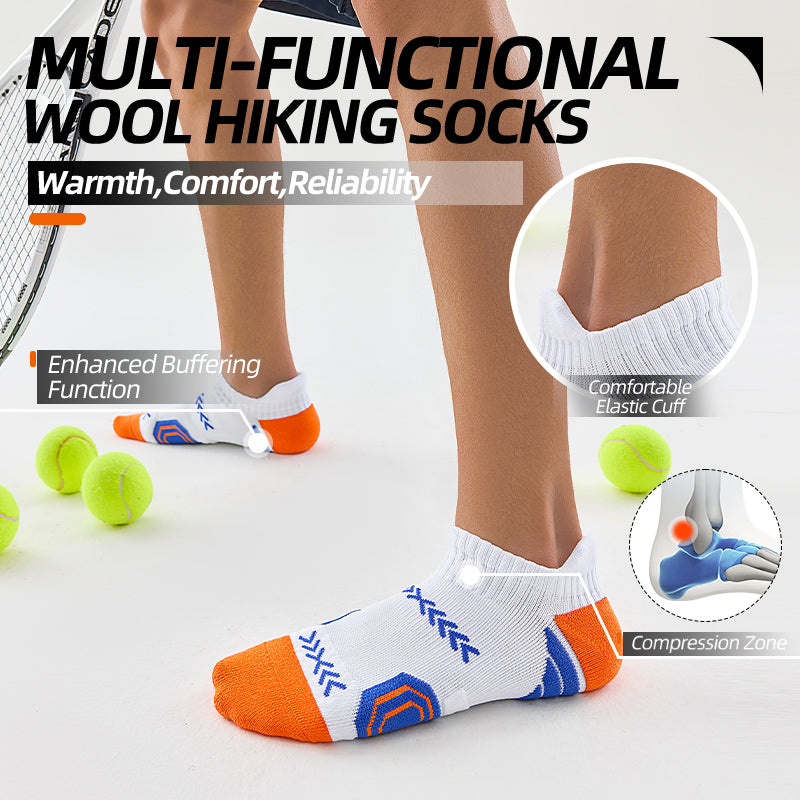 MQAMEX Elite Ultra Light Running Socks-Ankle socks