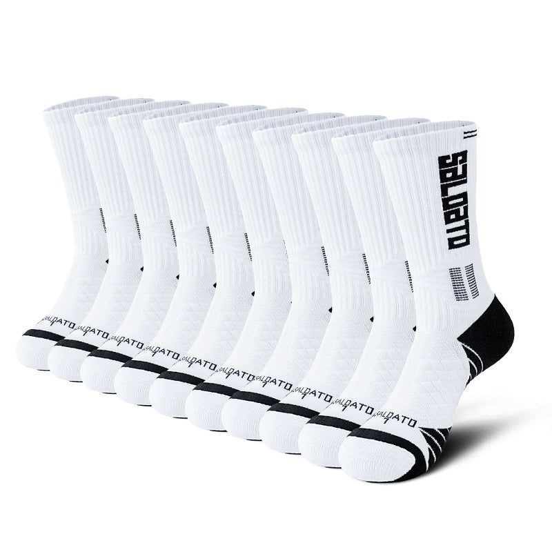MQAMEX Elite Ultra Light Tennis + Pickleball Socks-Mini Crew Socks
