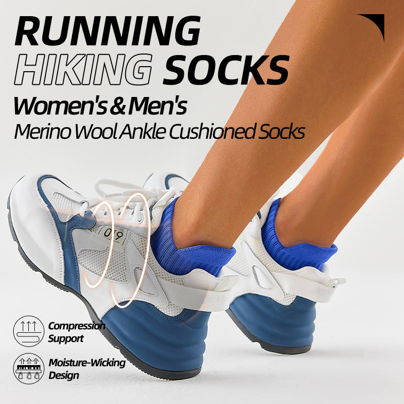 MQAMEX Elite Ultra Light Running Socks-Ankle socks